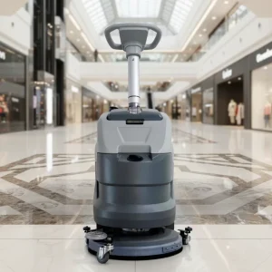 Foldable Handle Tile Sweeping Machine Industrial Floor Cleaning Equipment Commercial Floor Scrubber for All Surfaces