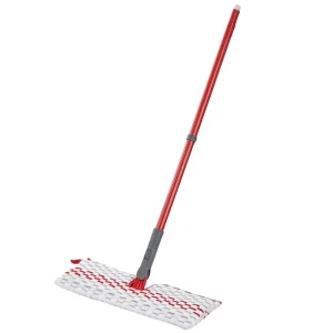 Foldable Manual Microfiber Flat Mop for Household Tile Floor Cleaning