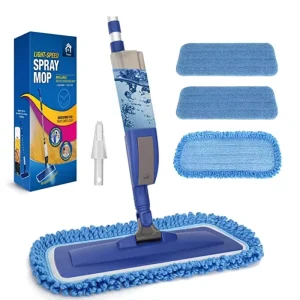 Foldable Water Spray Mop Household Hands-Free Flat Dry Wet Dual-Use Universal Rotary