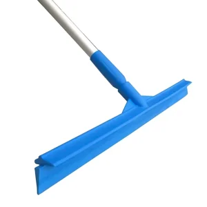Food-Grade Floor Squeegee with Rubber Blades and Silicone Squeegee