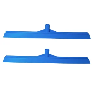 Food Grade Industrial Hygienic Single-Bladed Silicone Floor Squeegee With Handle No. 8212