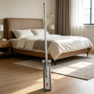 For Household Clean Labor saving Lazy Hands free Large Super Absorbent Flat Steel 360 Degree Rotating Squeeze Mop