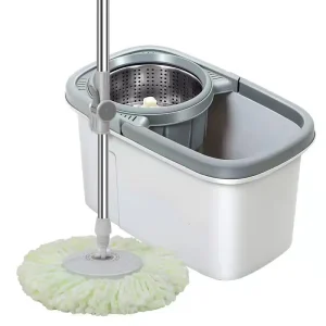 Forcetek L108 New Rotating Mop Bucket Household Hands Free One Step Floor Mop