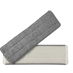 Free Sample Grey High Quality Without Shedding Floor Cleaning Refill Flat Mop Pad
