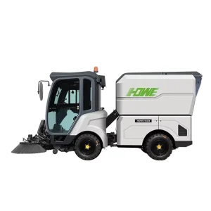 Full Electric Street Sweeper Machine with Motor Pump for Road Cleaning