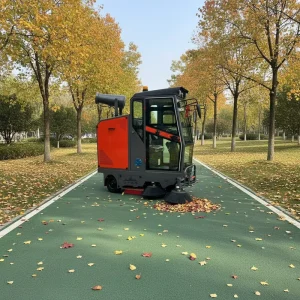 G20E Factory OEM/ODM Electric Ride-On EV Floor Scrubber Machine for Park and Street Use