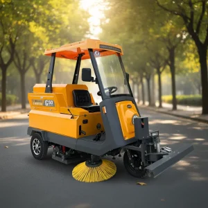 G50 Ride-On Electric High-Pressure Washing Sweeper