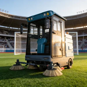 GIYO S2000 Ride On Electric High Pressure Self Propelled Multi Surface Cleaning Factory Floor Sweeper