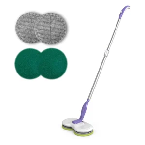 GOBOT Telescopic Floor Cleaning Microfiber Machine Auto Electric Home Cleaning Cordless Mop with Battery Rechargeable