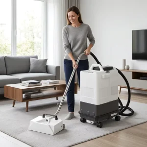 GRE-24 and EP-34 Commercial Electric Wet-Dry Fabric and Carpet Cleaning Machine, 220V