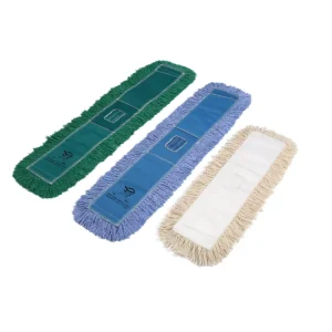 GRS BSCI Factory Cotton Flat Dust Mop with Aluminum Alloy Mop Stick