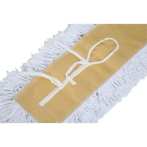 GRS BSCI Factory Customized Flat Dust Cotton Mop with Aluminum Alloy Mop Stick