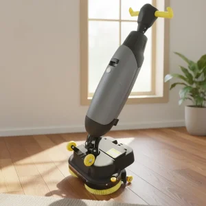 GS03 Walk-Behind Cordless Automatic Floor Scrubber Dryer, 36V Battery