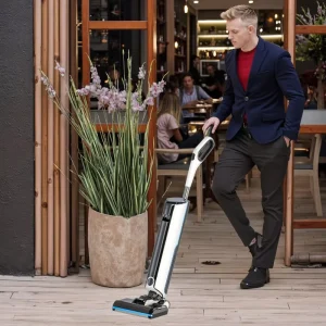 GS04 Wet Dry Vacuum Cleaner Portable Walk Behind Type New Condition