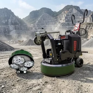 GX90 Epoxy Floor Grinder Light All-Terrain Cured Concrete Grinding Machine Construction Tool