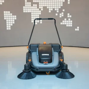Garden Yard Manual Push Sweeper for Streets and Warehouses