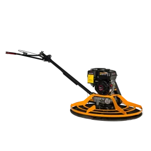 Gasoline 4-Blade Walk-Behind Power Trowel Machine for Cement
