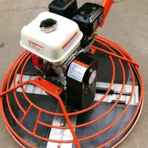 Gasoline Concrete Power Trowel and Screed Machine for Cement Finishing, Smoothing and Leveling