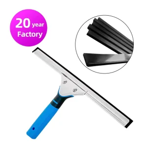 Glass and Car Window Squeegee Factory Direct Custom Stainless Steel Long Handle