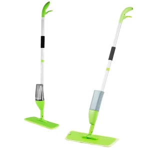 Green 2-in-1 Water Spray Mop for Floor Cleaning