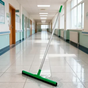 Green Multicolor EVA Floor Squeegee Soft Rubber with Steel or Aluminum Handle for Household Use