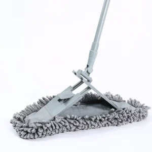 Grey Microfiber Floor Cleaning Mop for House and Kitchen Cleaning