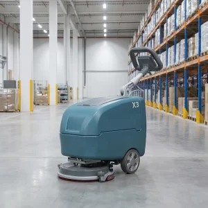 Grout Line GIYO X3 Tile Floor Scrubber Machine 380mm for Narrow Bathroom Tile Joints