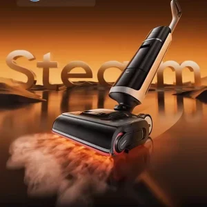 H40 Ultra HEPA Smart Vacuum Cleaner 300W 60 Minute Runtime Self Cleaning 21000Pa Suction Floor Washer Deep Sterilization