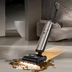 H60 Ultra Floor Mopping Machine 160℃ Steam 90℃ Hot Water Dual Scraper Self-Cleaning Cordless Wet and Dry Vacuum