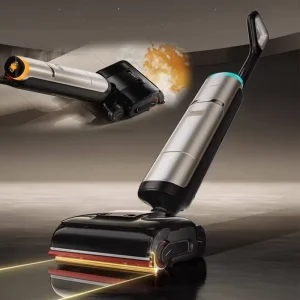 H60 Ultra Steam Mop Floor Cleaner AI Power Assist 75min Runtime Dual Scraper Hot Washing Self-Cleaning Wet/Dry HEPA for Hotel Use