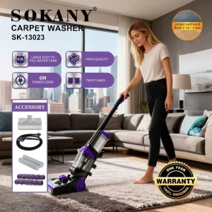 HOT 3600w 13kpa High Suction Household Carpet Cleaner Wet and Dry Carpet Washing Machine for Household Fabric Cleaning Machine