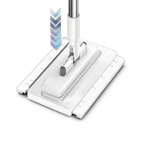 Hand-Free Clip Mop with Face Towel and Automatic Paper Change