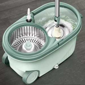 Hand Pressure Rotating Mop Household Rotating Mop Bucket Set Mop Bucket With Wheels