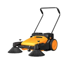 Hand-Propelled Floor Sweeping Machine for Small Industrial Workshops
