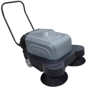Hand-Push Electric Leaf-Collecting Floor Sweeper for Shops, Schools, and Stations