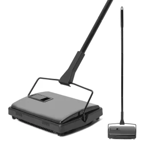 Hand Push Manual Carpet Sweeper for Home and Commercial Cleaning