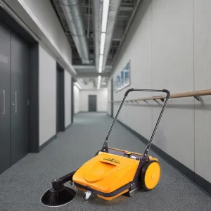 Hand Push Manual Floor Sweeper and Road Sweeper with Vacuum Filter