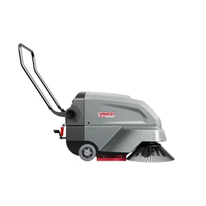 Hand-Push Manual Floor and Road Sweeper for Yard Cleaning