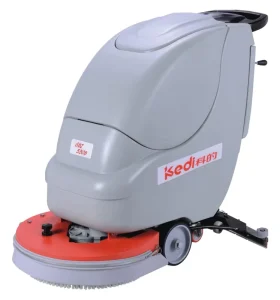 Hand-Push Small Floor Scrubber and Waxing Machine