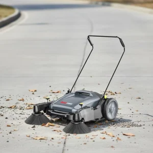 Hand Push Turf, Leaf, and Artificial Grass Floor Sweeper