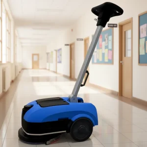 Hand-Push Walk-Behind Compact Cordless Commercial Electric Floor Sweeper Scrubber Dryer