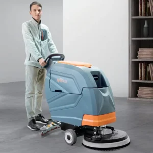 Hand-Push Walk-Behind Industrial Commercial Floor Scrubber Machine