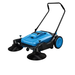 Hand Push Walk-Behind Manual Industrial Road Sweeper for Construction