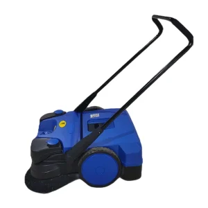 Hand-Pushed Road and Garden Floor Sweeper Manual Push Grass and Leaf Vacuum