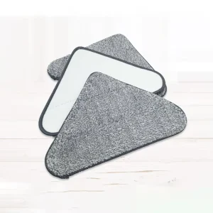 Hand-Washable Durable Thickened Triangular Mop Replacement Cloth Superfine Fiber