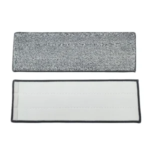Hand Washable Eco Friendly Recyclable Flat Mop Replacement Cloth Heads with Thickened Microfiber for Floor Cleaning
