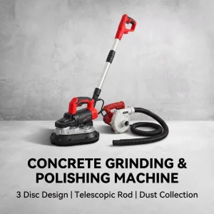 Handheld Concrete Floor Grinder and Polisher for Wall and Ground Renovation