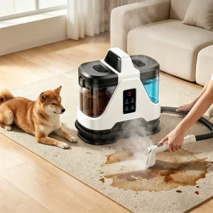 Handheld High-Temperature Steam Carpet Spot Cleaner Wet and Dry Cleaner for Sofa Upholstery