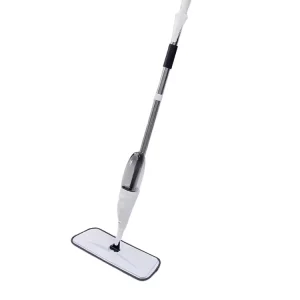 Handheld Household Water Spray Mop with Wet and Dry Dual-Purpose Flat Head and Cleaning Brush