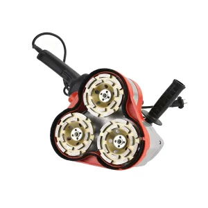 Handheld Three-Head Motor 3600W Semi-Automatic Dust-Free Epoxy and Concrete Floor Edge Grinder